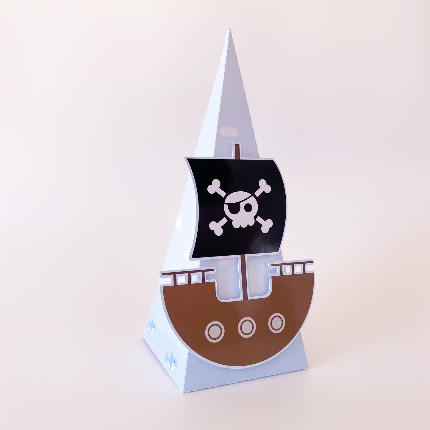 Caja Barco pirata
